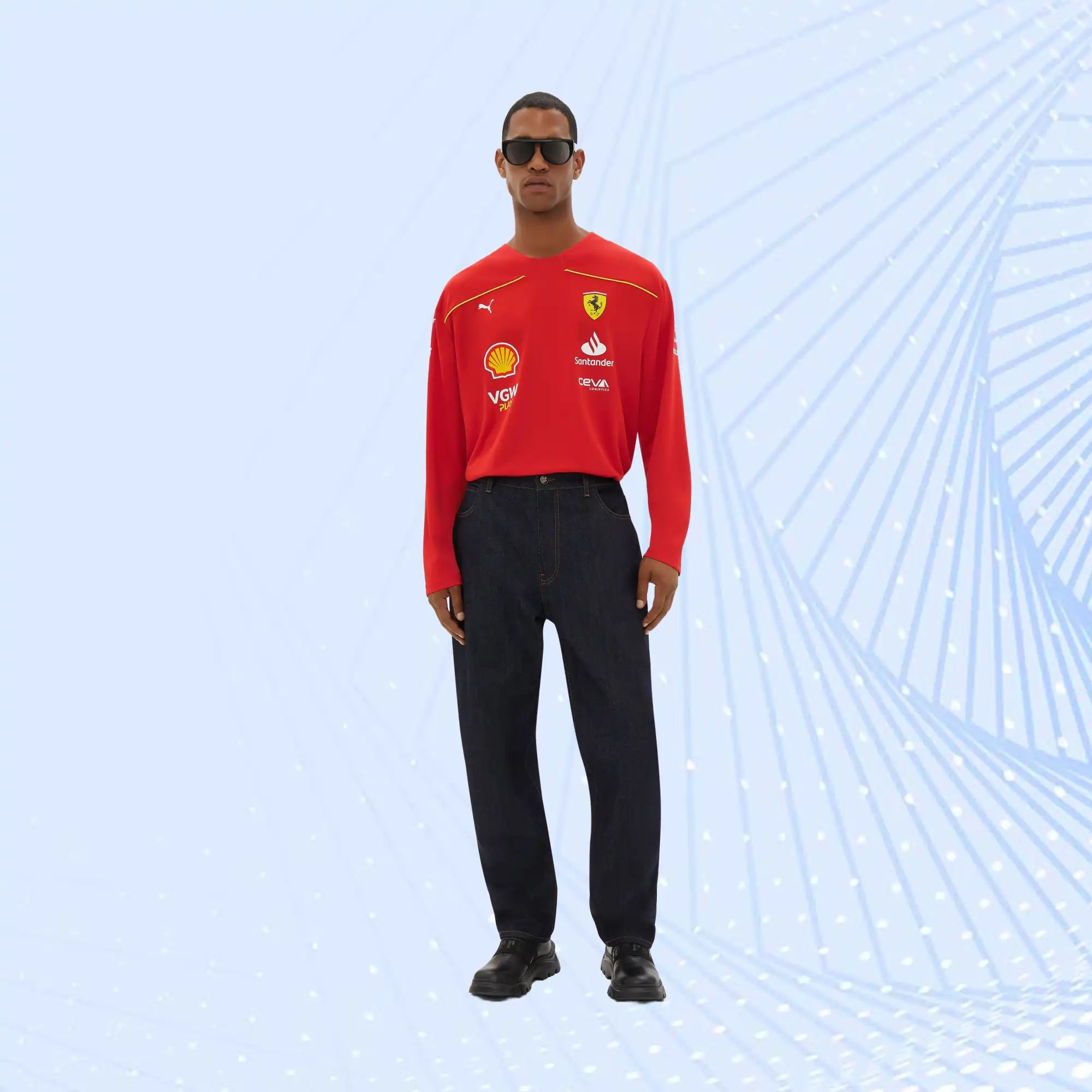 Sainz Puma Hockey Jersey for Scuderia Ferrari- Canada Special Edition - view 2