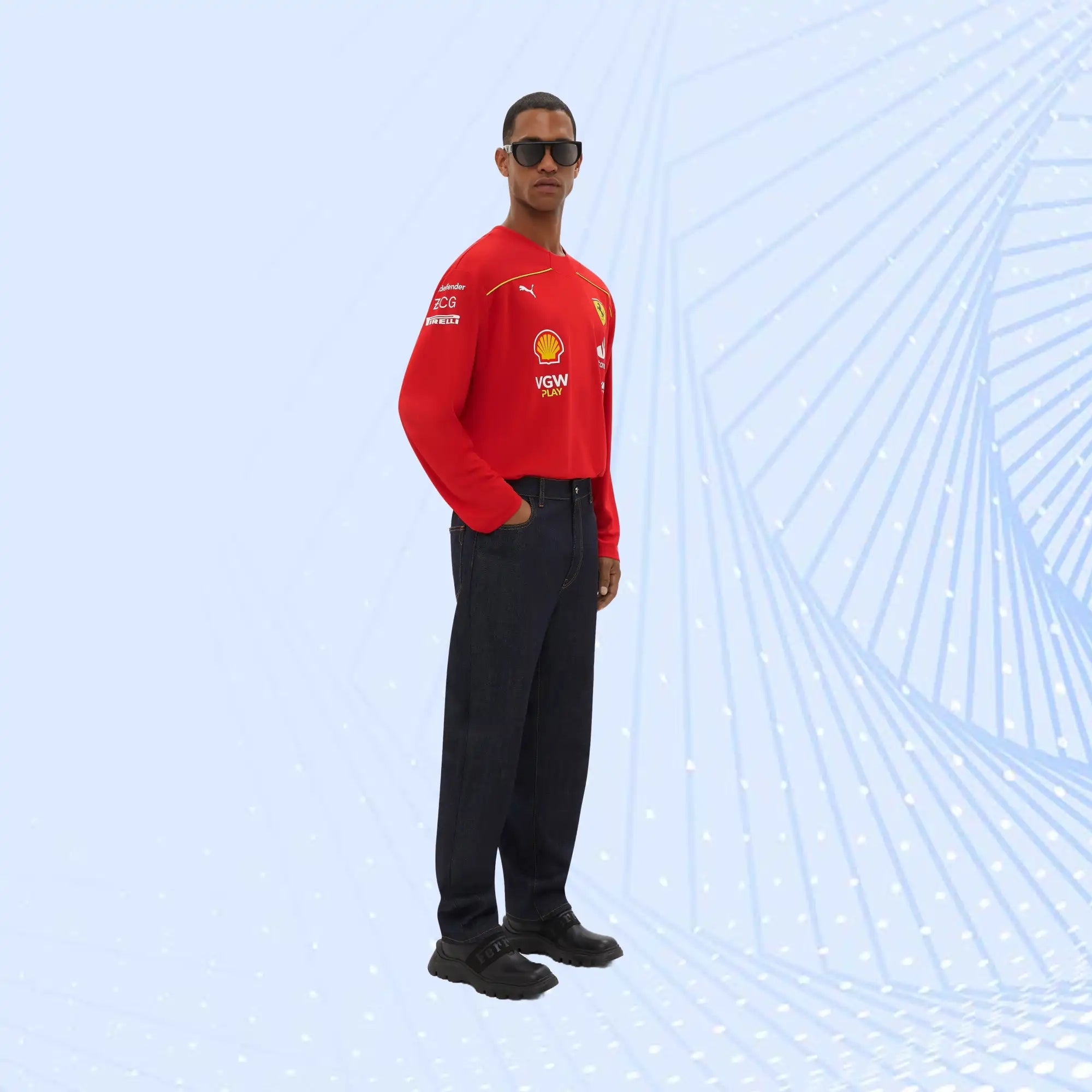 Sainz Puma Hockey Jersey for Scuderia Ferrari- Canada Special Edition - view 3