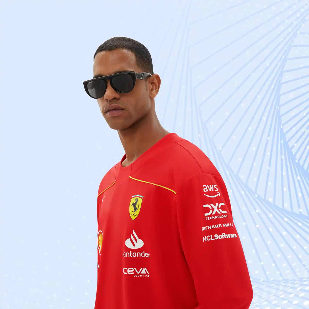 Sainz Puma Hockey Jersey for Scuderia Ferrari- Canada Special Edition - view 5
