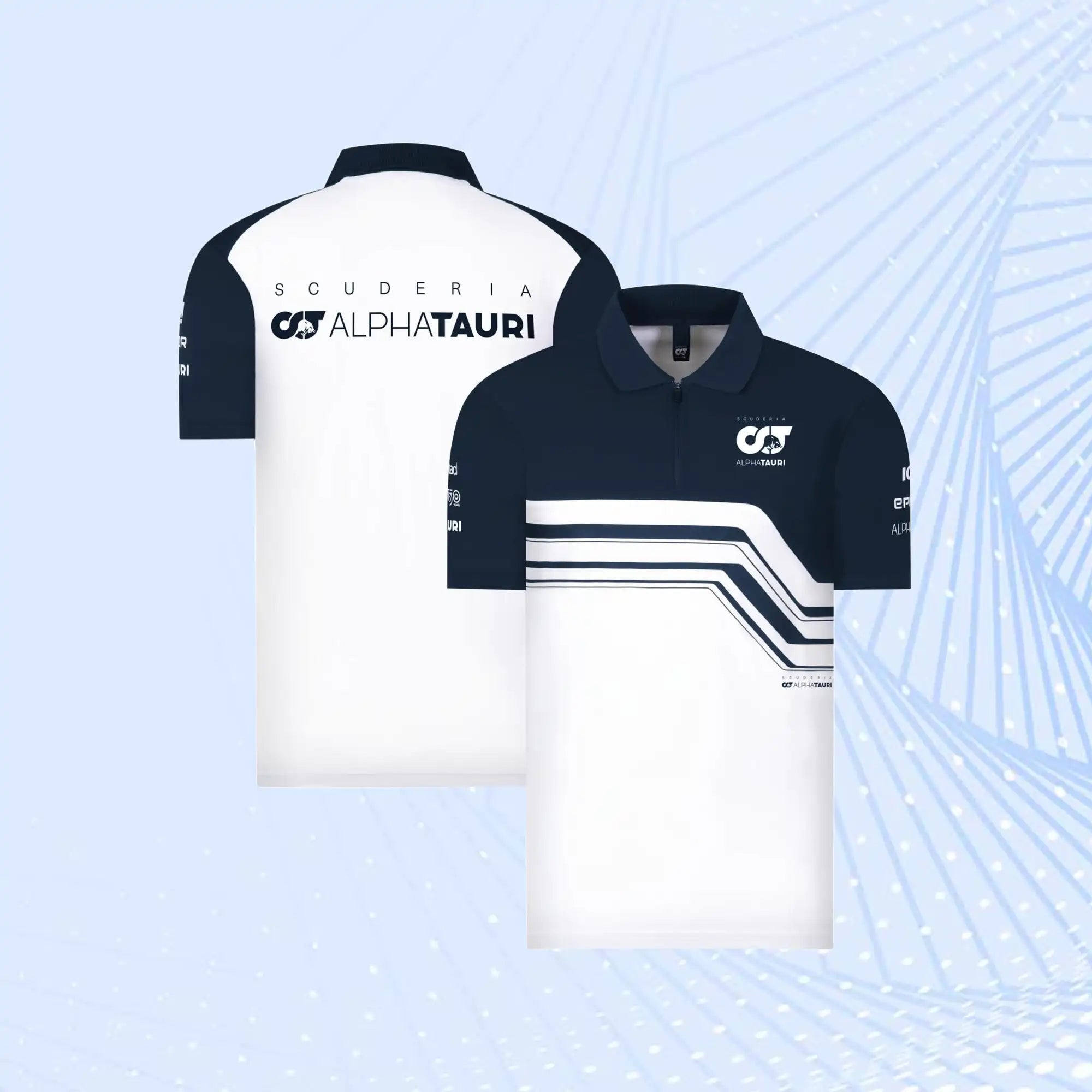 Scuderia AlphaTauri 2022 Team Polo- White - view 1