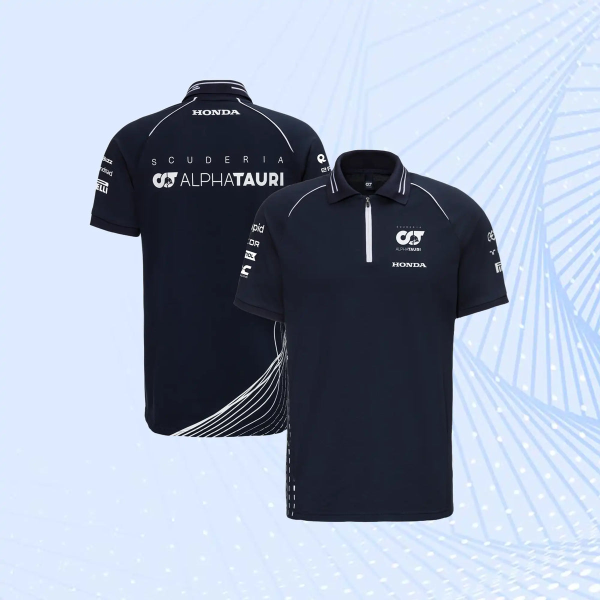 Scuderia AlphaTauri 2023 Team Polo- Navy - view 1