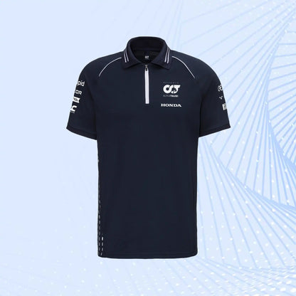 Scuderia AlphaTauri 2023 Team Polo- Navy - view 2