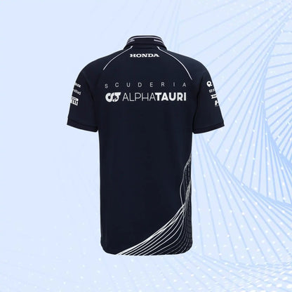 Scuderia AlphaTauri 2023 Team Polo- Navy - view 3