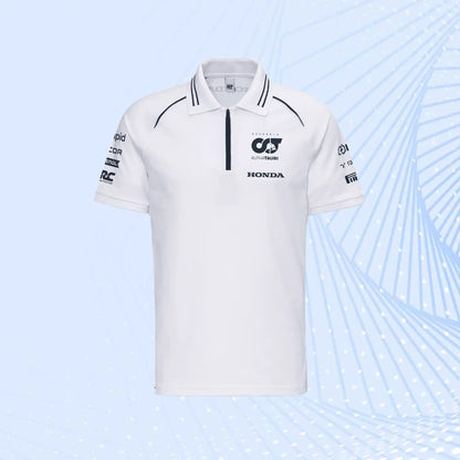 Scuderia AlphaTauri 2023 Team Polo- White - view 2