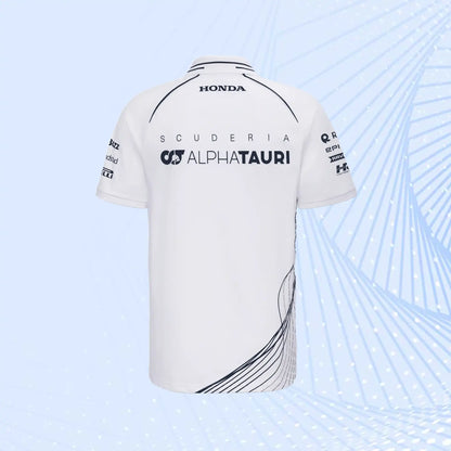 Scuderia AlphaTauri 2023 Team Polo- White - view 3