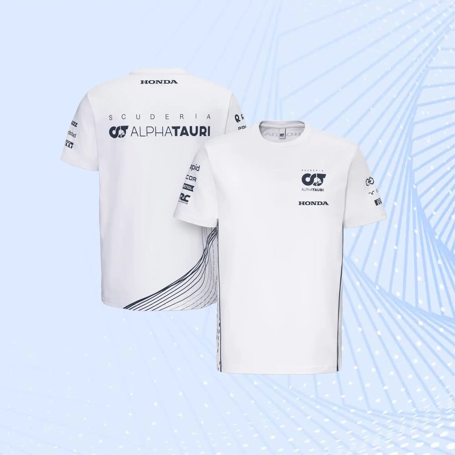 Scuderia AlphaTauri 2023 Team T-Shirt- White - view 1