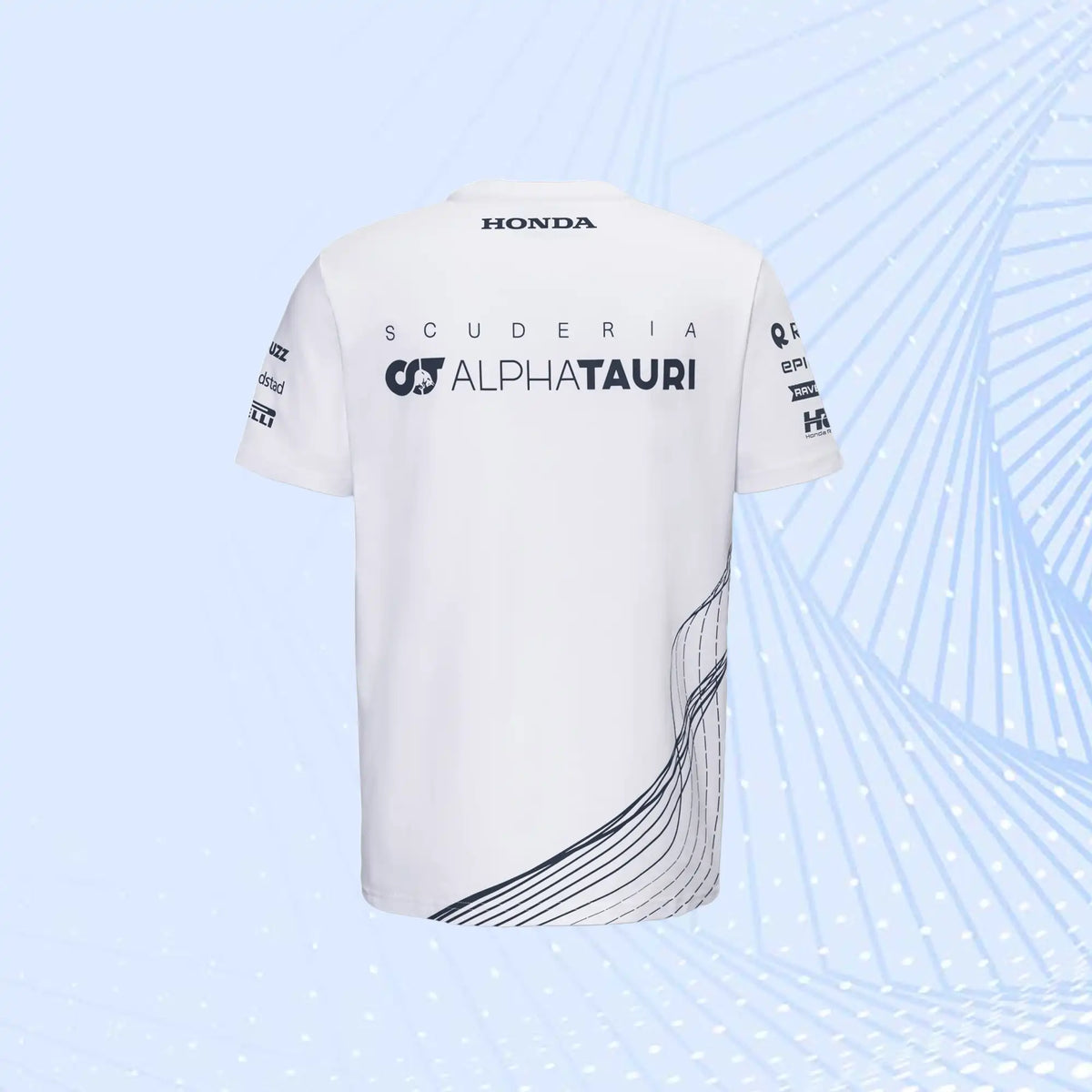 Scuderia AlphaTauri 2023 Team T-Shirt- White - view 3