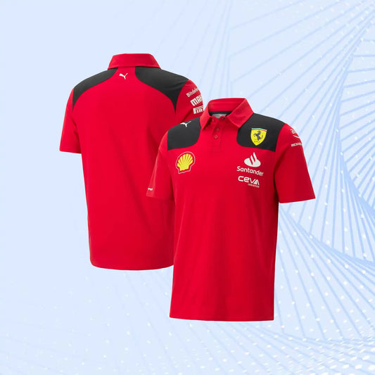 Scuderia Ferrari 2023 F1 Team Polo - view 1