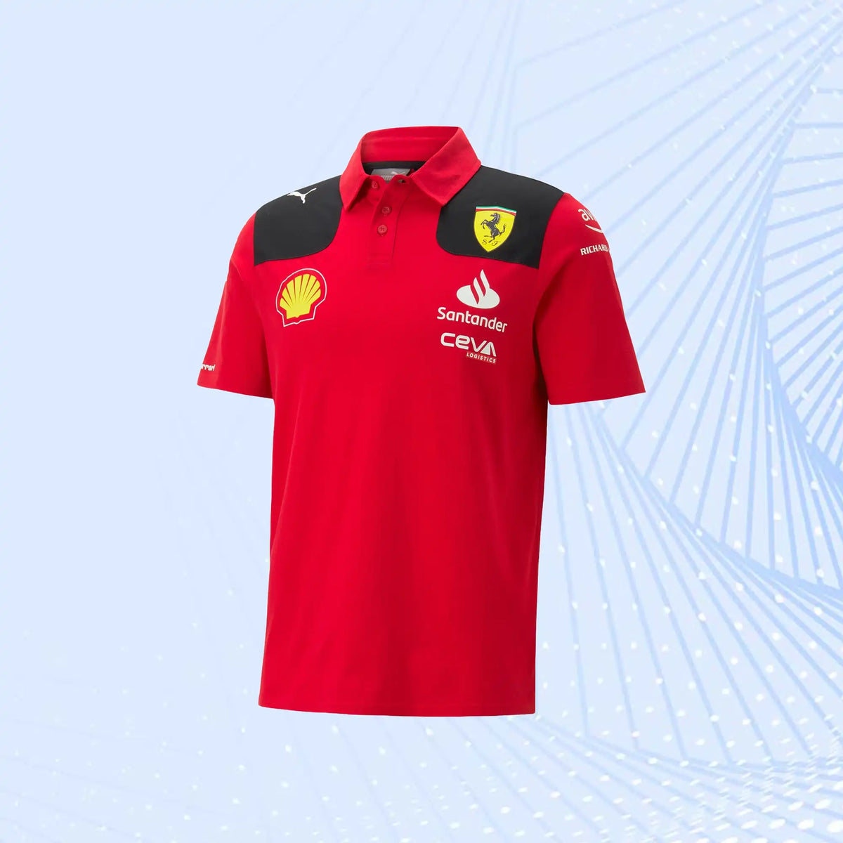 Scuderia Ferrari 2023 F1 Team Polo - view 2