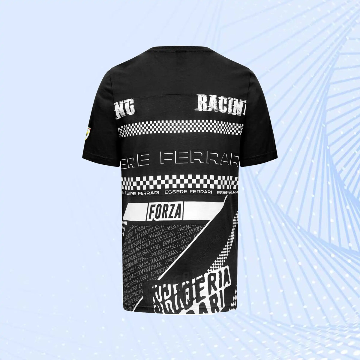Scuderia Ferrari Puma Graphic T-Shirt- Black - view 3