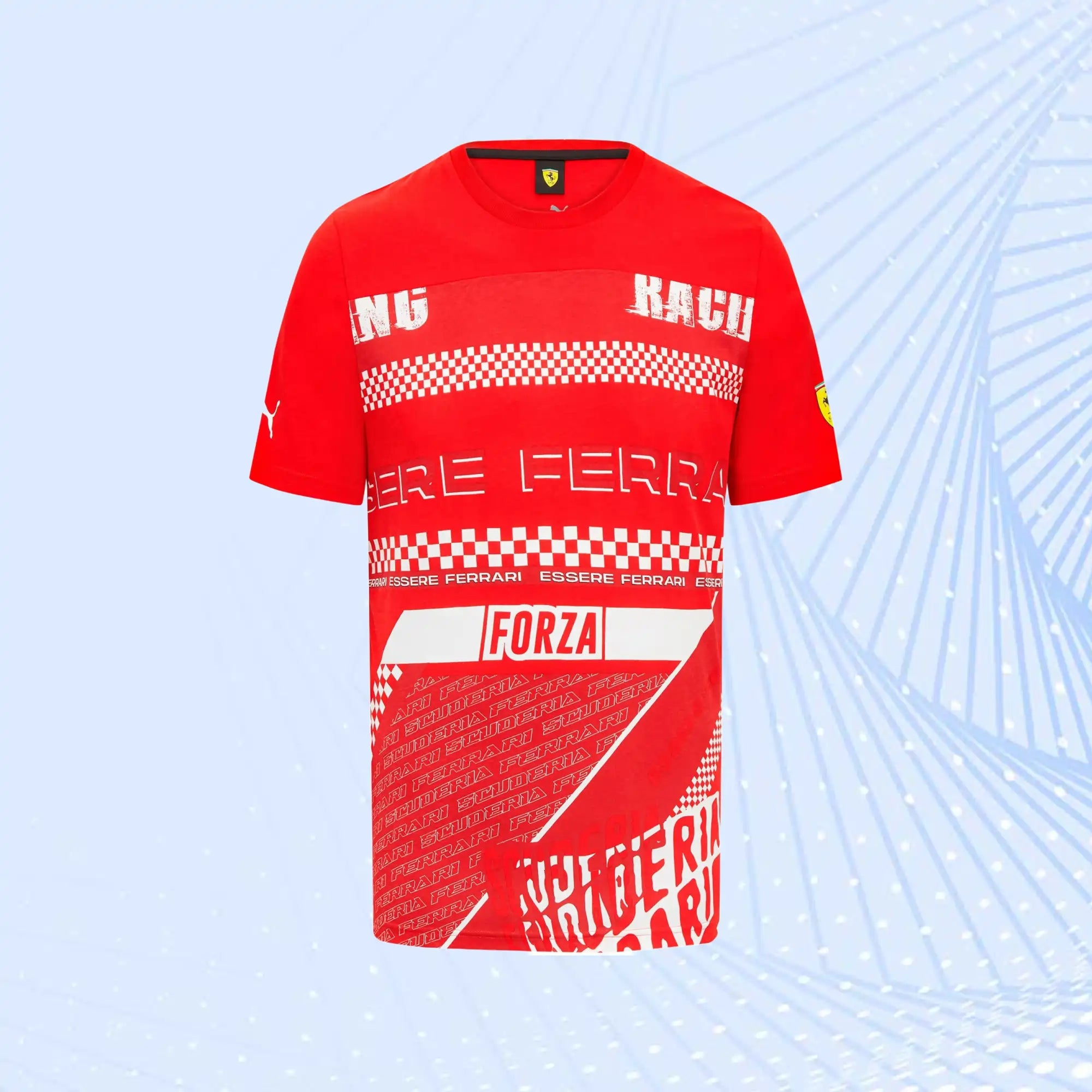 Scuderia Ferrari Puma Graphic T-Shirt- Red - view 2