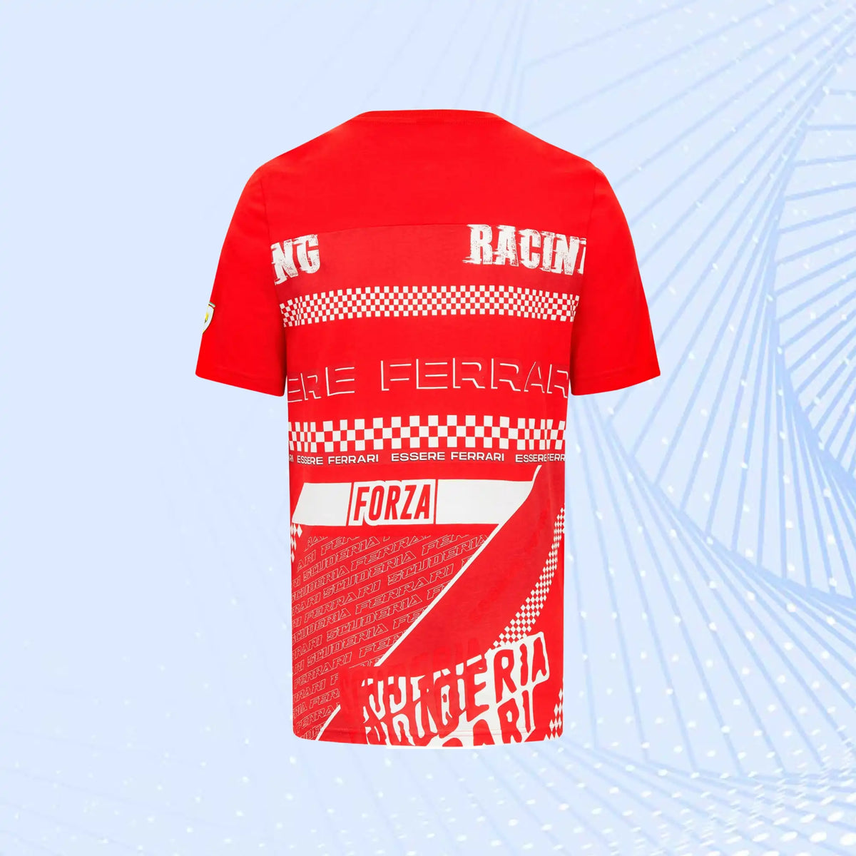 Scuderia Ferrari Puma Graphic T-Shirt- Red - view 3