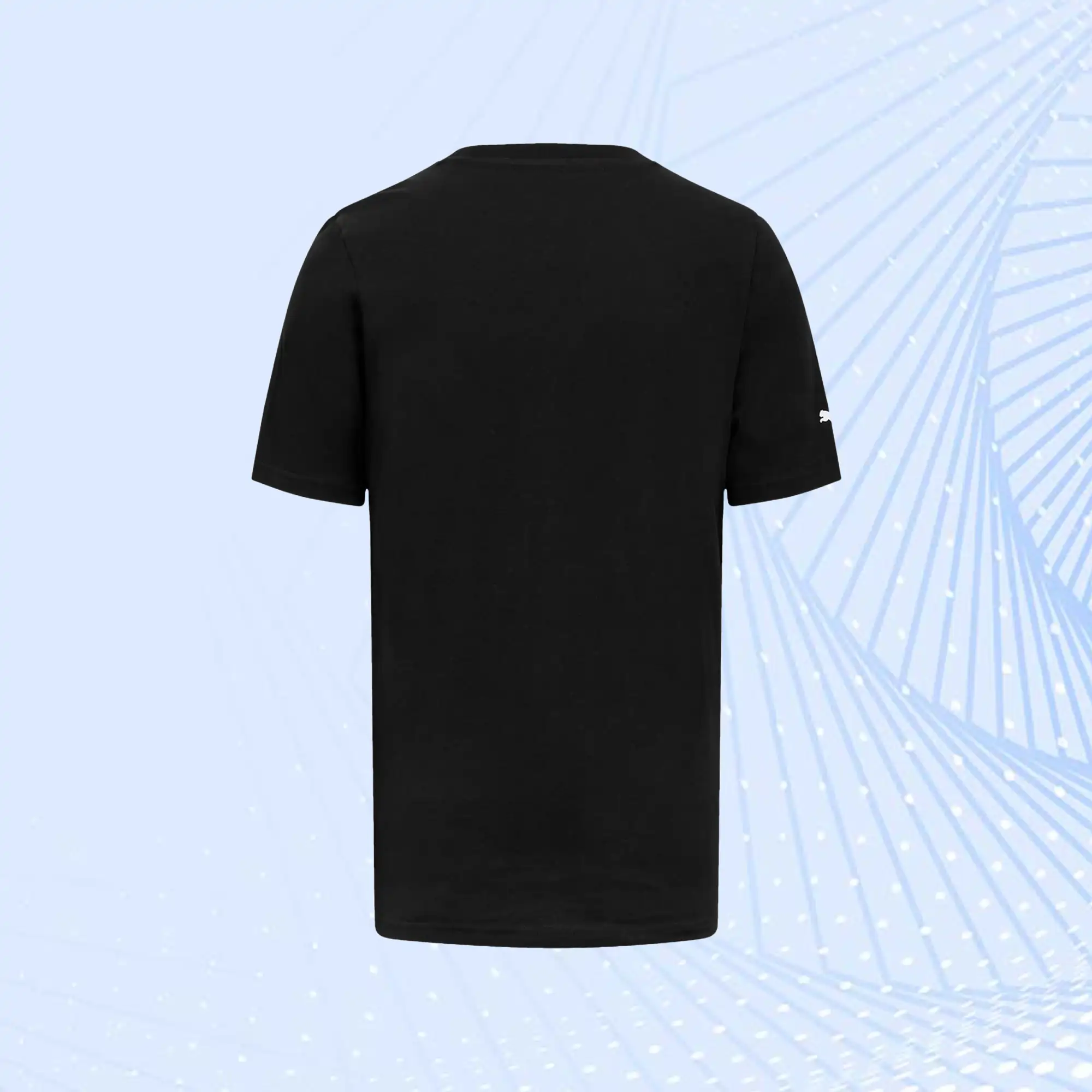 Scuderia Ferrari Puma Large Shield T-Shirt- Black - view 3