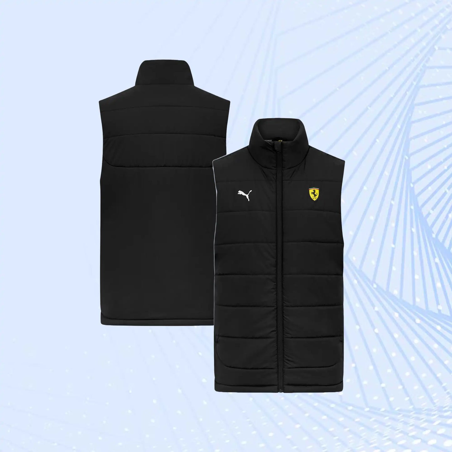 Scuderia Ferrari Puma Padded Gilet - view 1