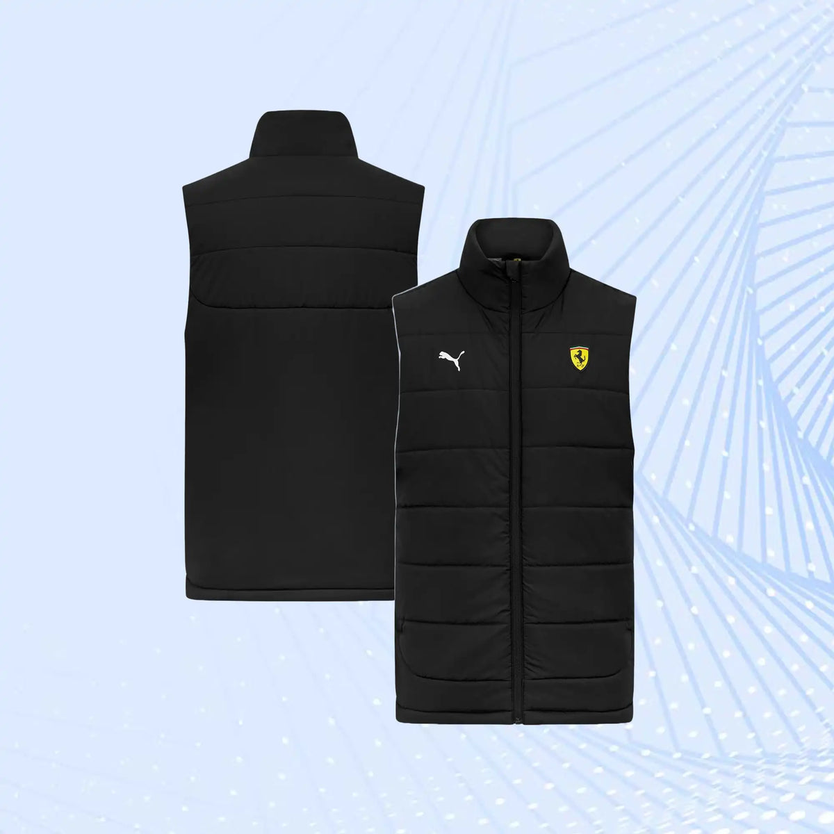 Scuderia Ferrari Puma Padded Gilet - view 1