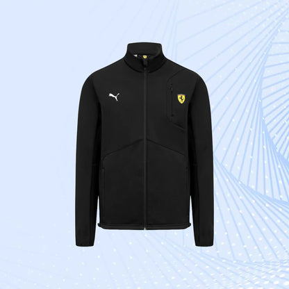 Scuderia Ferrari Puma Softshell Jacket- Black - view 2