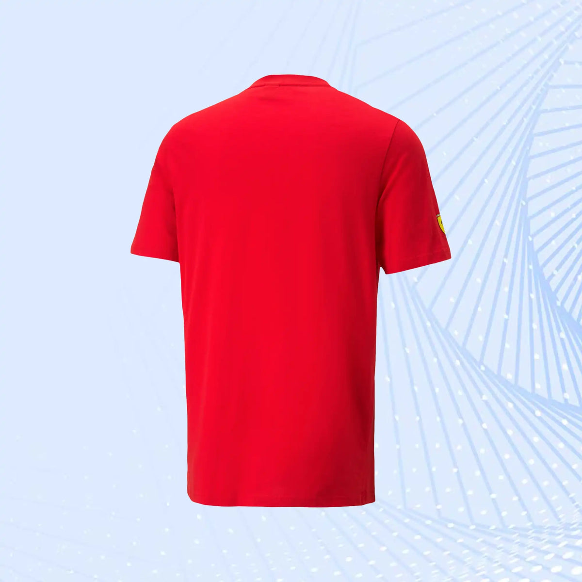 Scuderia Ferrari Race Big Shield T-Shirt Heritage by Puma- Red - view 3