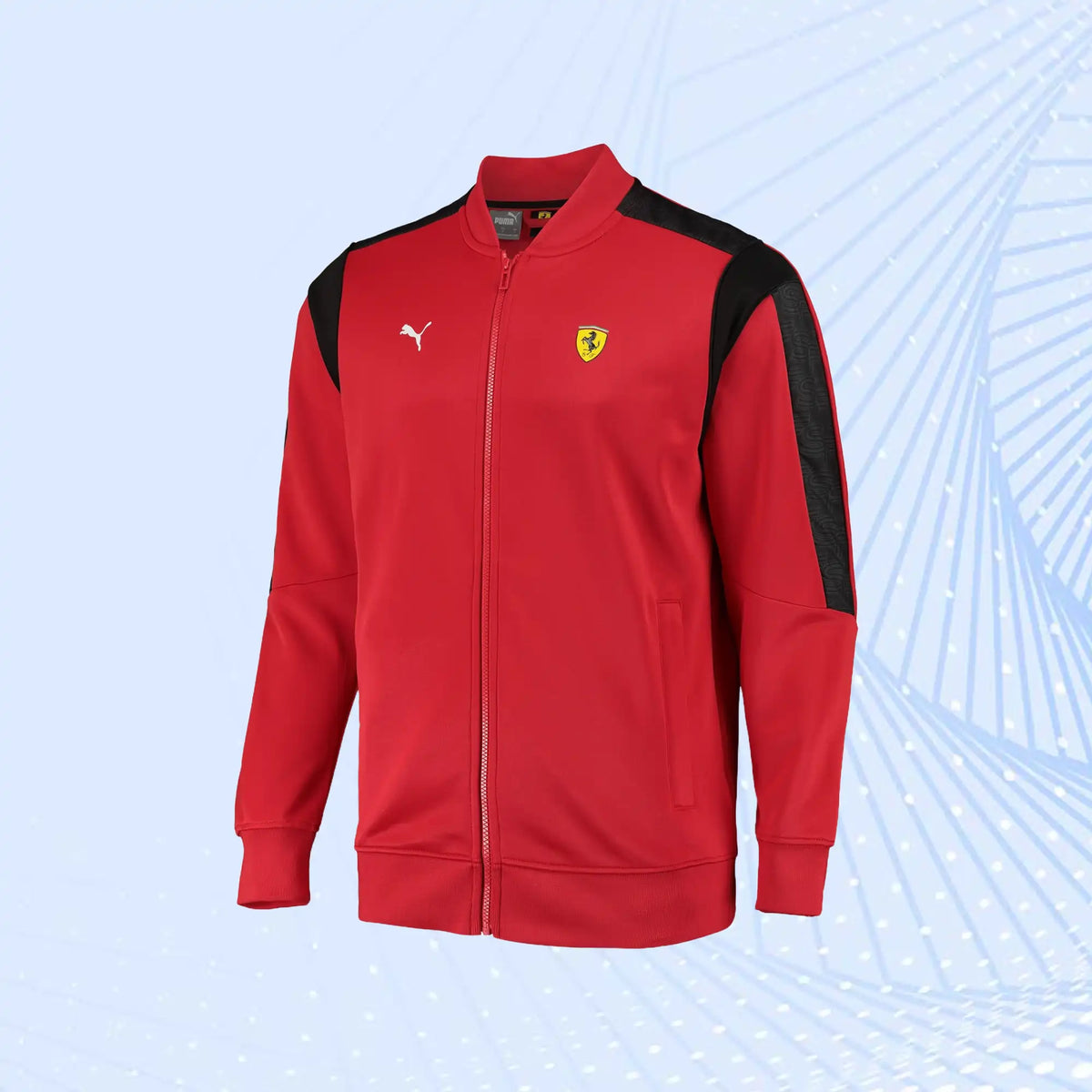 Scuderia Ferrari Race MT7 Track Jacket by Puma- Red - view 2