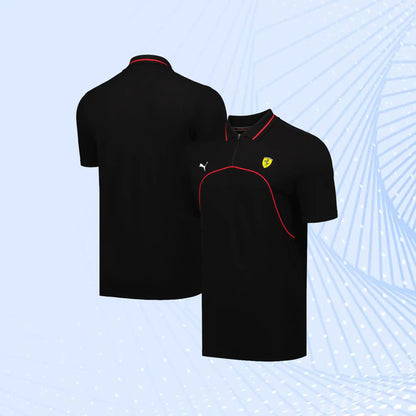 Scuderia Ferrari Race Polo by Puma- Black - view 1