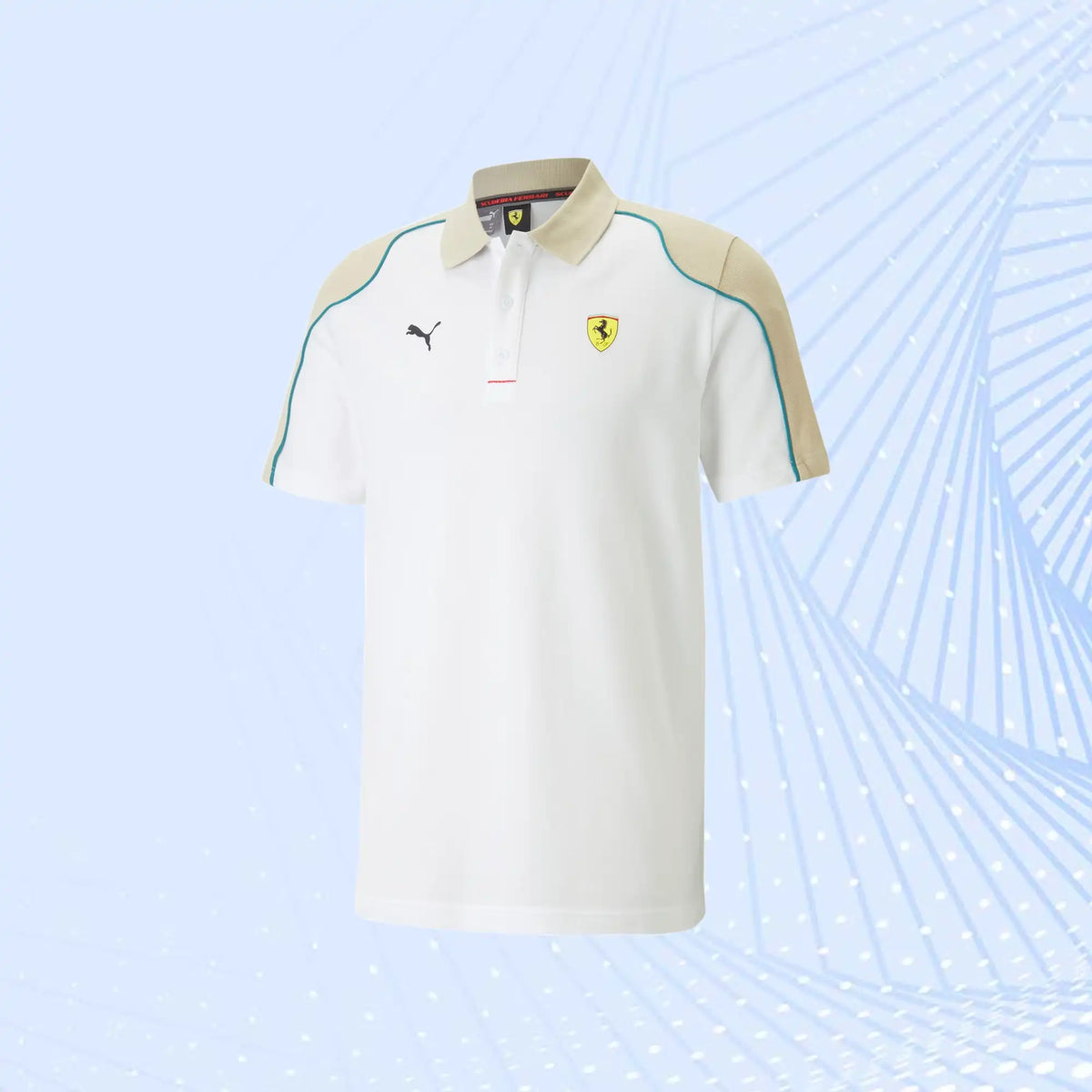 Scuderia Ferrari Race Polo by Puma- White - view 2
