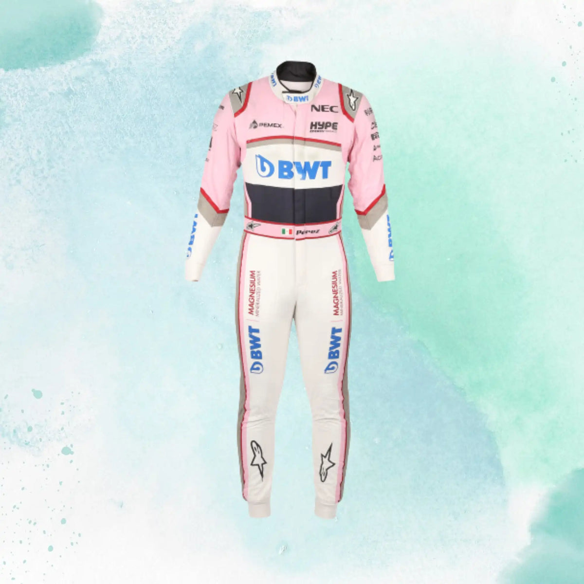 Sergio Perez 2018 Race Suit Replica BWT F1 Team - view 1