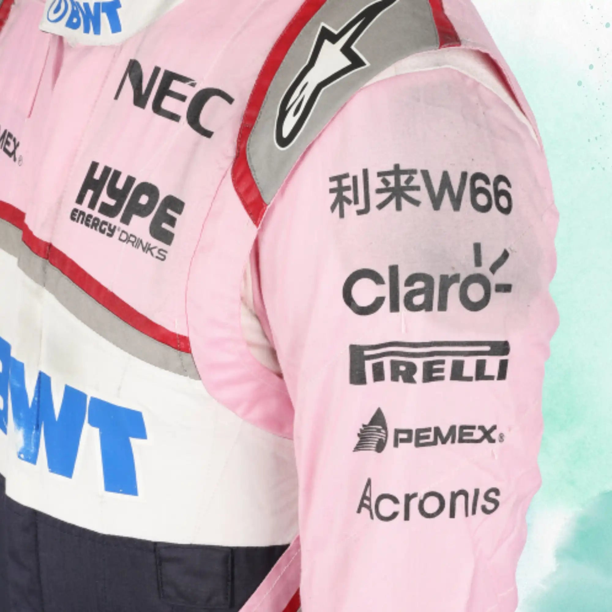 Sergio Perez 2018 Race Suit Replica BWT F1 Team - view 3