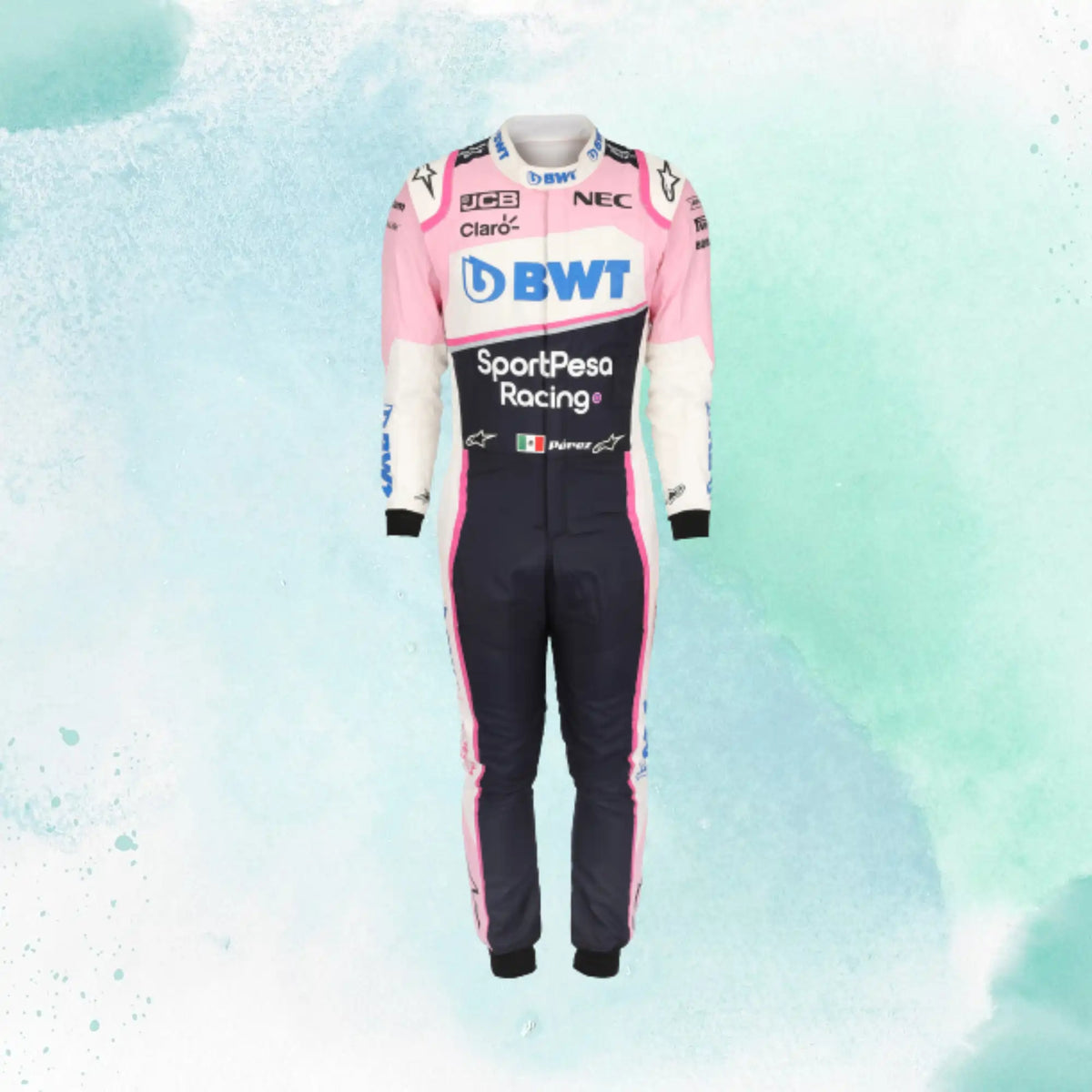 Sergio Perez 2019 Race Replica Suit BWT F1 Team - view 1