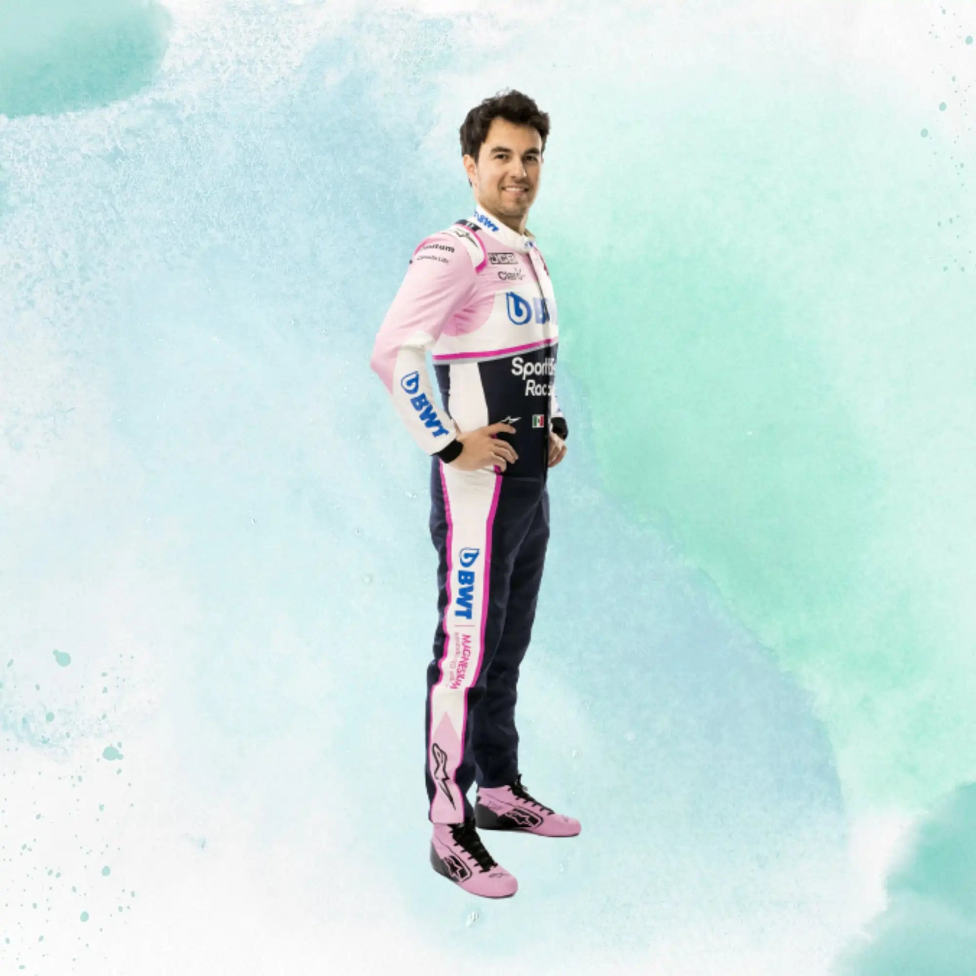 Sergio Perez 2019 Race Replica Suit BWT F1 Team - view 5