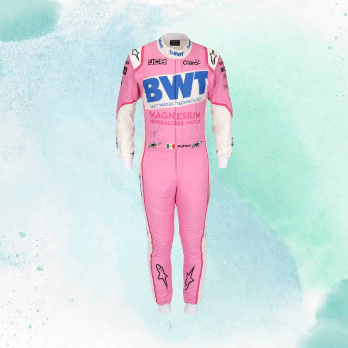 Sergio Perez 2020 BWT Racing F1 Team Race Suit Replica - view 2