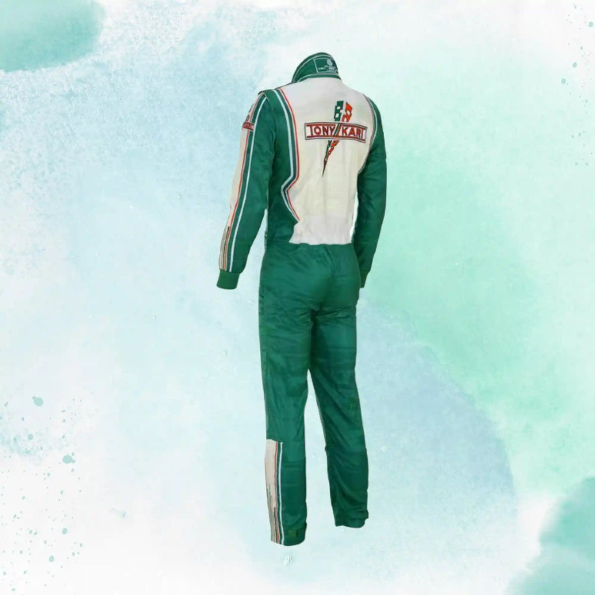 Tony Kart Overall Go Kart Driver Sublimation Printed Replica Racing Suit - view 2