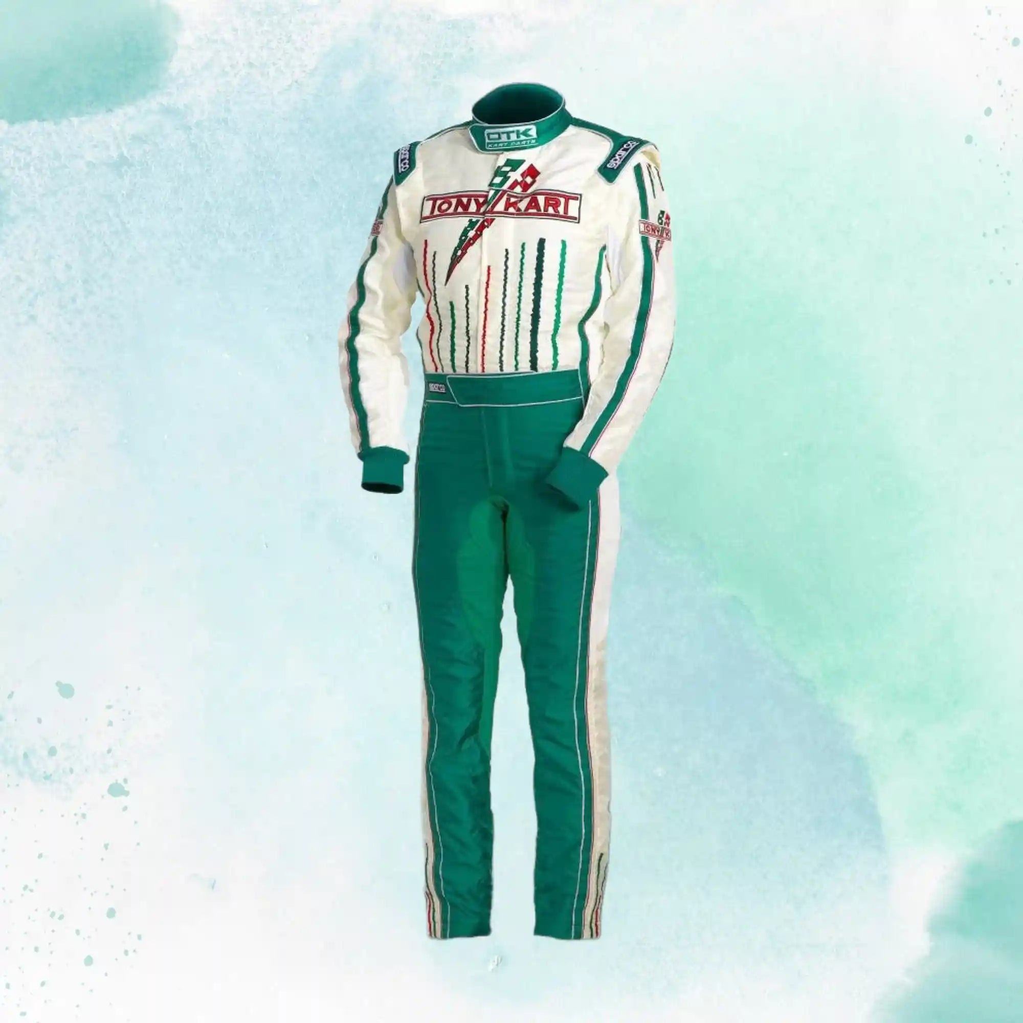 Tony Kart Sublimation Printed Overall Go Kart Driver Replica Racing Suit - view 1