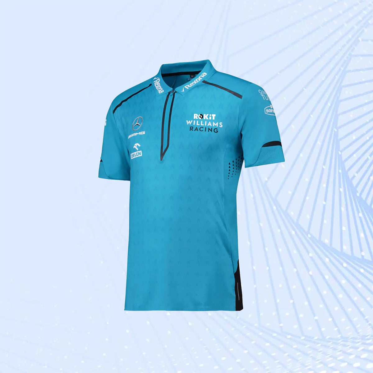 Williams Racing 2019 Team Performance Polo- Blue - view 1