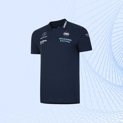 Williams Racing 2023 Team Media Polo- Blue - view 2