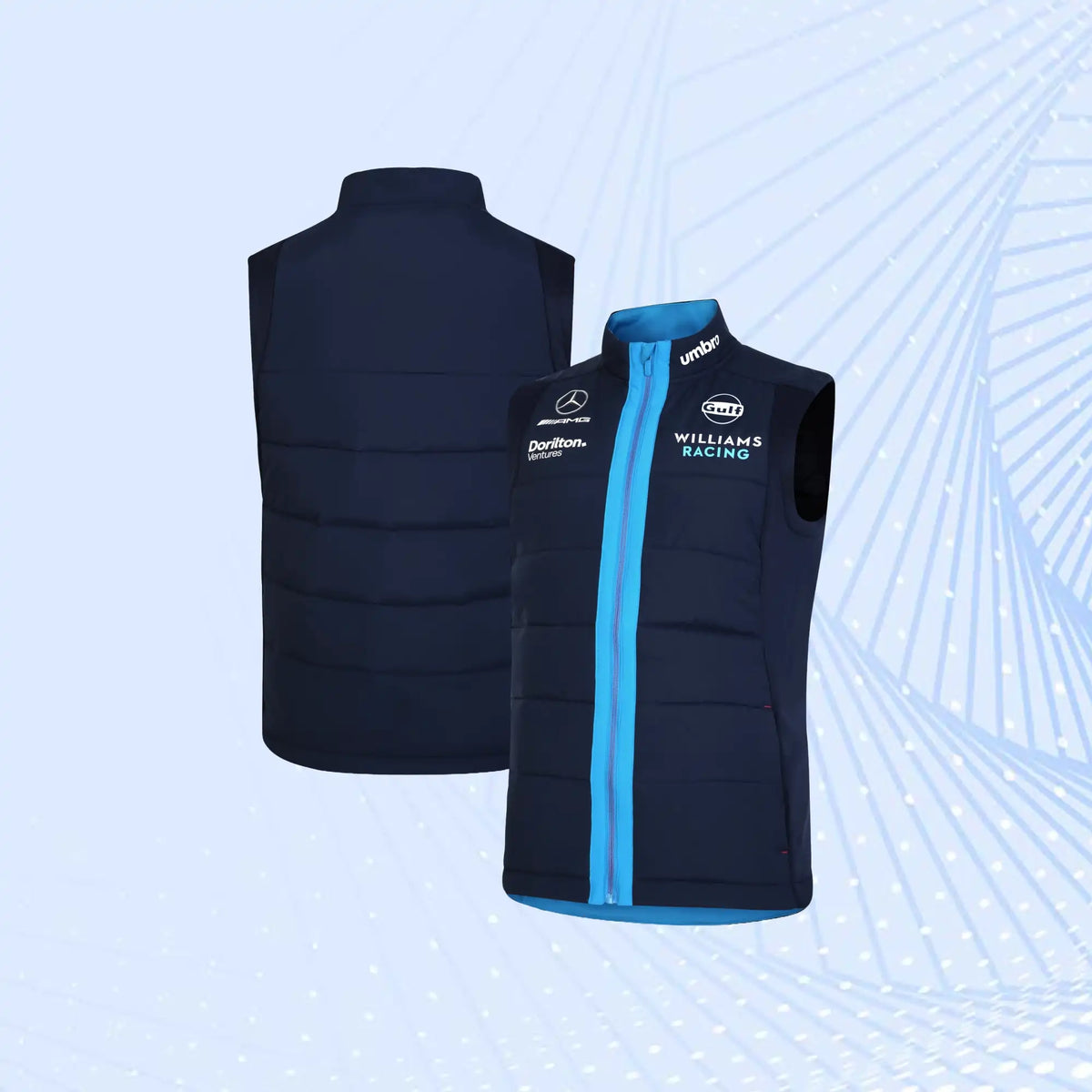 Williams Racing F1 Tam 2023 Team Gilet - view 1