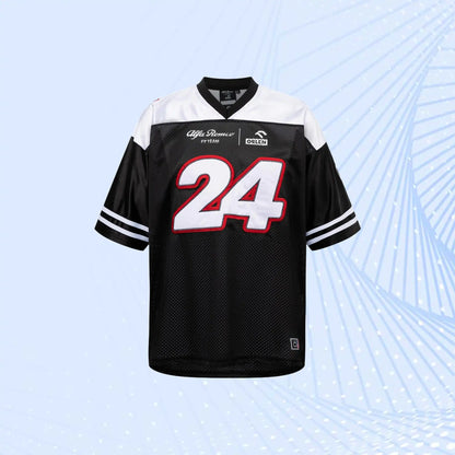 Zhou Guanyu Alfa Romeo F1 Team ORLEN Special Edition Austin Football Jersey - view 2