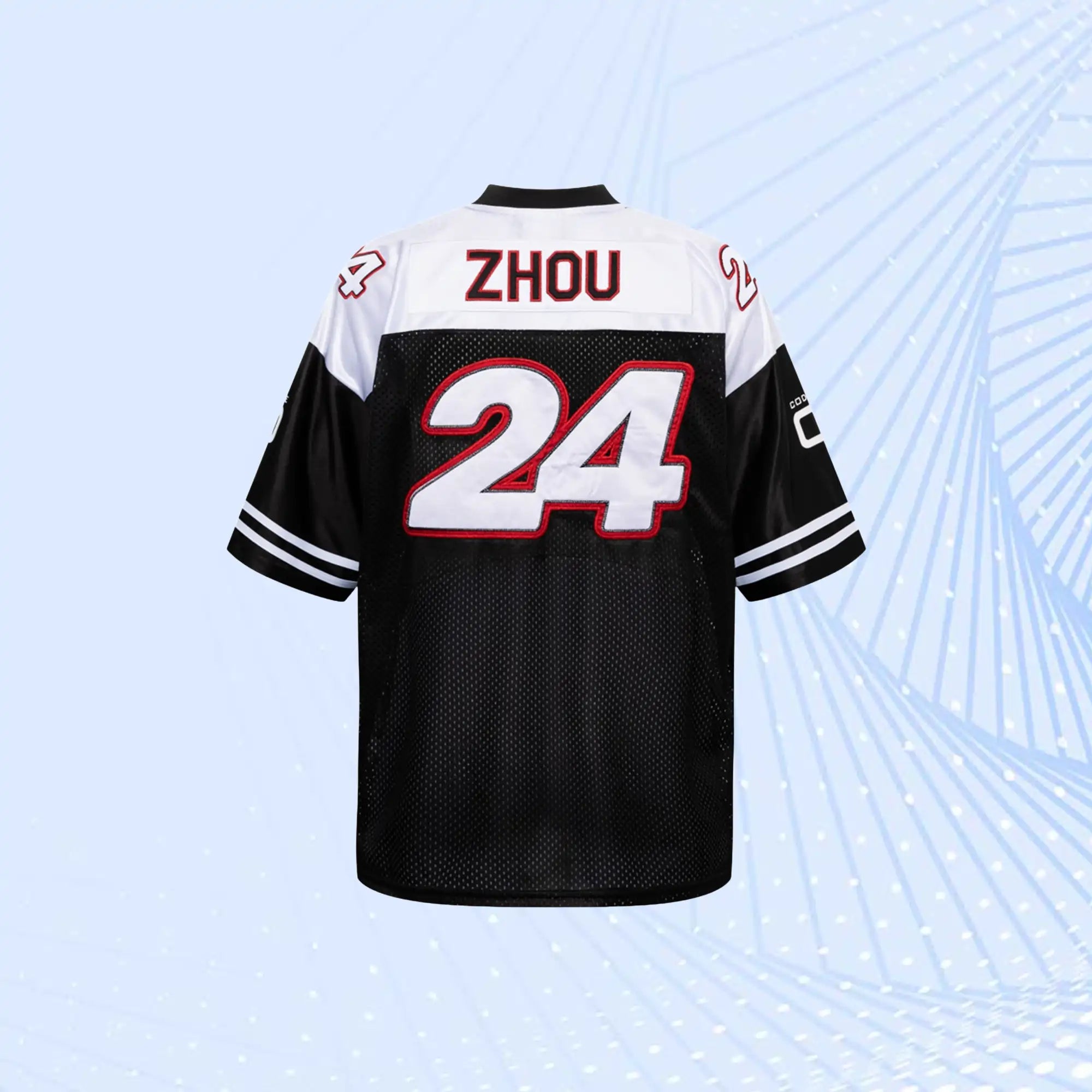 Zhou Guanyu Alfa Romeo F1 Team ORLEN Special Edition Austin Football Jersey - view 3